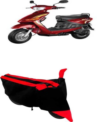 RONISH Two Wheeler Cover for Universal For Bike(Yo Spark, Black, Red)