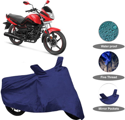 APNEK Waterproof Two Wheeler Cover for Hero(Splendor I Smart, Blue)