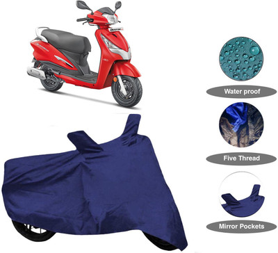 AutoGalaxy Waterproof Two Wheeler Cover for Hero(Destini 125, Blue)