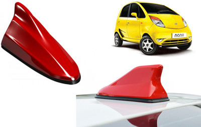 Auto Kite R7S64 Red Shark Fin Replacement Signal (AM/FM)Receiver Antenna For Nano Hidden Vehicle Antenna