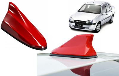 Auto Kite R7S98 Red Shark Fin Replacement Signal (AM/FM)Receiver Antenna For Ikon Hidden Vehicle Antenna