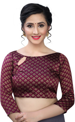 AANZIA Jacquard Printed Blouse Material