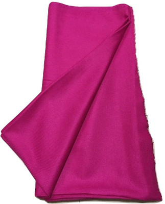 BKRKJ Wool Solid, Self Design Salwar Suit Material