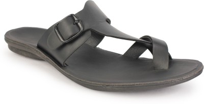 KANEGGYE Men Flats(Black , 8)