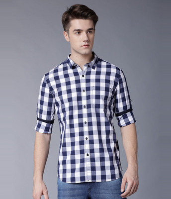 Highlander men checkered casual multicolor shirt Clearance