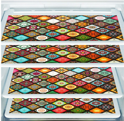 E-Retailer Fridge Mat(Width: 43 cm, Multicolor)
