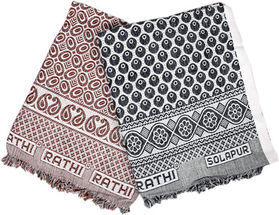 Winwin Geometric Single Top Sheet for  Mild Winter(Cotton, Red gray)