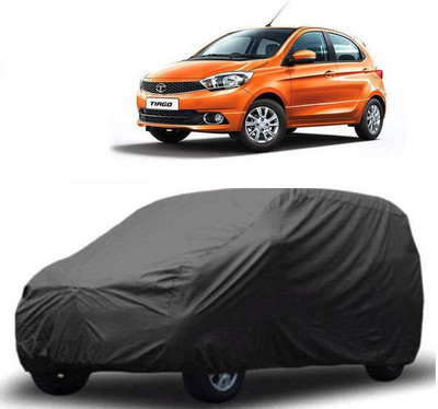 arneja trading company Car Cover For Tata Tiago (Without Mirror Pockets)(Grey)