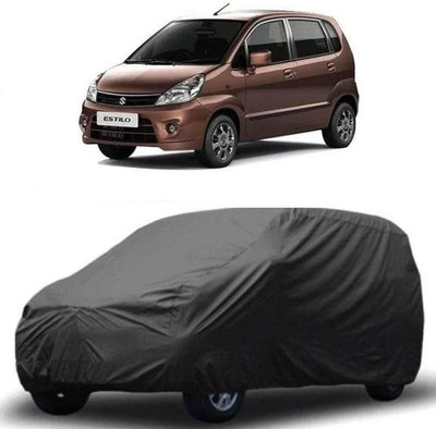 ARNEJA Car Cover For Maruti Suzuki Zen Estilo (Without Mirror Pockets)(Grey)