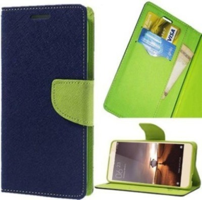 Aarov Flip Cover for Samsung Galaxy J7 Prime(Blue, Dual Protection, Pack of: 1)