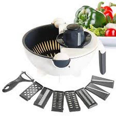 Ujwal Enterprise 9 IN 1 VEGITABLE CUTTER VGC01018 Vegetable & Fruit Grater & Slicer(1)
