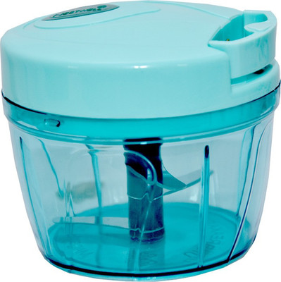 anagha Handy Mini Plastic Chopper with 3 Blades, Vegetable and Fruit Cutter Vegetable & Fruit Chopper(1)
