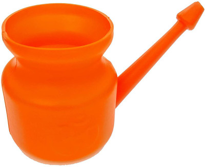 Naulakha Plastic Orange Neti Pot(200 ml)