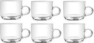 lakshvi enterprises Pack of 6 Glass(Clear, Cup Set)