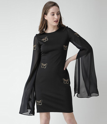 Women skater black dress Clearance