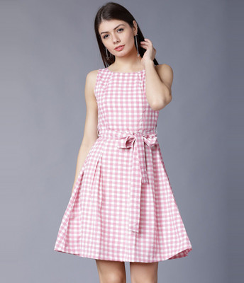 Tokyo Talkies Women Maxi Multicolor Midi/Calf Length Dress