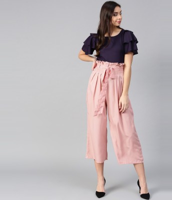 BITTERLIME Women Ethnic Top Pant Set