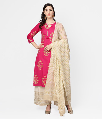 Nayo Women Kurta Palazzo Set
