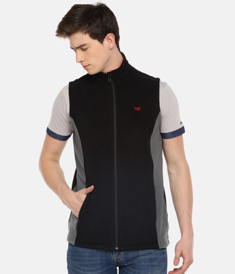 Wildcraft Sleeveless Solid Men Jacket