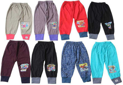 alphonso Track Pant For Boys & Girls(Multicolor, Pack of 8)