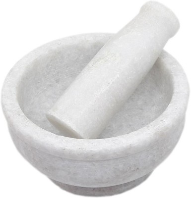 Yash Enterprises mortar and pestle , okhali , masher , khral , khalbatta , imam dusta , marble morter and pestle , spice grinder Marble Masher(Pack of 1)