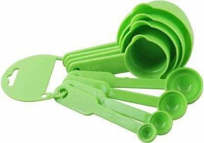 Bekner grn-007 New Plastic Measuring Cup and Spoon Set Measuring Cup Set(250 ml)
