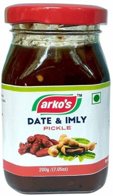 ARKOS Homemade Dates and Imly Pickle Tamarind, Dates Pickle(4 x 200 g)