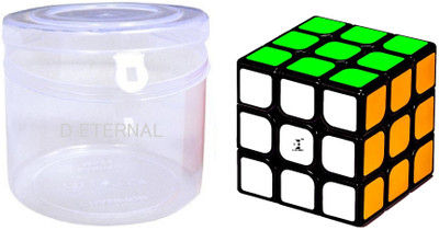 D ETERNAL Speed cube cube high speed magic cube brainstorming puzzle cube game toy(1 Pieces)