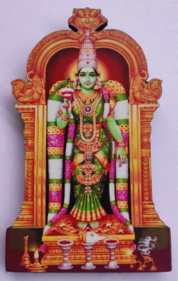 Vils Madurai Goddess Sri Meenakshi Amman Religious Frame