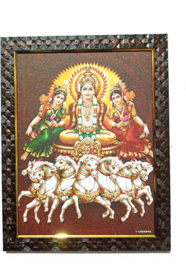FRAMTASTIC SURYA BHAGWAN Religious Frame