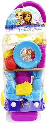 Khilona House Disney Frozen Trolley Kitchen Set Including 26 Pieces