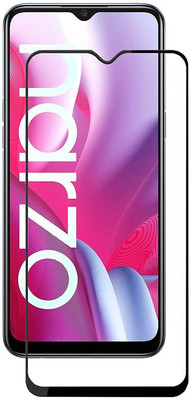 Bodoma Edge To Edge Tempered Glass for Realme Narzo 20/Realme C12/Realme C15(Pack of 1)