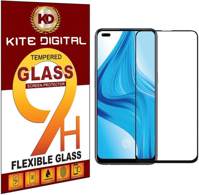 KITE DIGITAL Edge To Edge Tempered Glass for OPPO F17 PRO(Pack of 3)