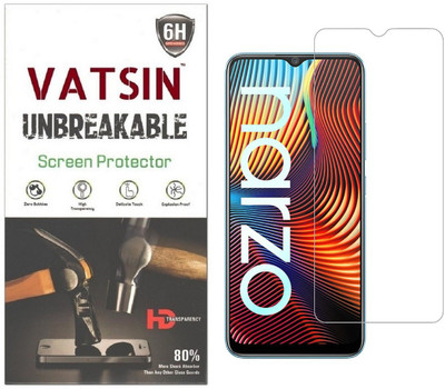 Vatsin Impossible Screen Guard for Realme Narzo 30A(Pack of 1)
