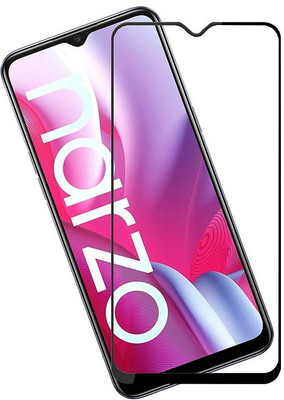 Velfo Tempered Glass Guard for Realme Narzo 20A(Pack of 1)