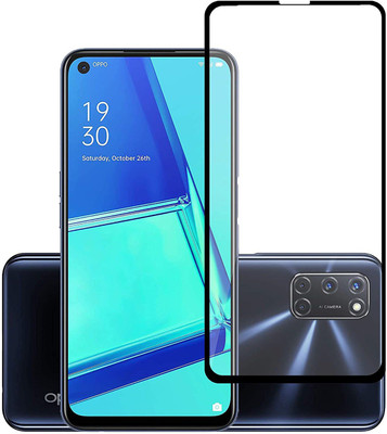 LIKEDESIGN Edge To Edge Tempered Glass for Oppo A52(Pack of 1)