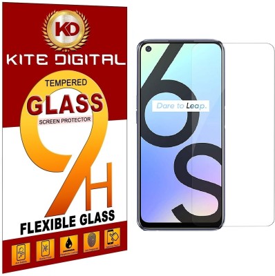 KITE DIGITAL Tempered Glass Guard for OPPO REALME 6S(Pack of 1)
