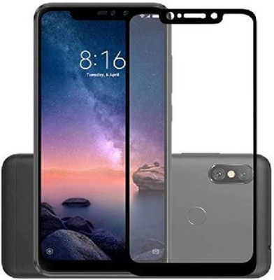 VILLA Tempered Glass Guard for Mi Redmi Note 6 Pro(Pack of 1)