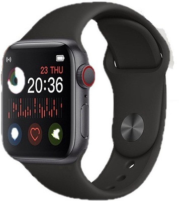 N-WATCH 4G Bluetooth connectivity watch & BP meter Smartwatch(Black Strap, free)