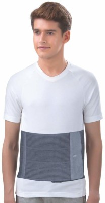 Dyna Tummy Trimmer/Abdominal Belt-8 Inch Width Abdominal Belt(Grey)