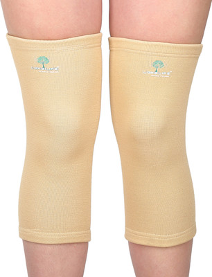 Longlife knee cap pair 001 Knee Support Classic Knee Support(Beige)