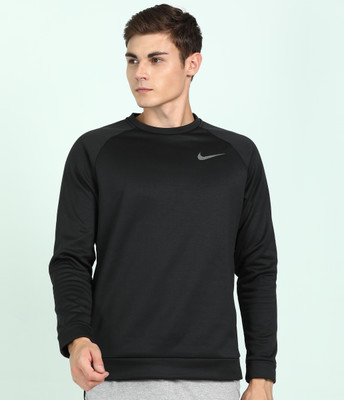 Nike Full Sleeve Solid Men Sweatshirt