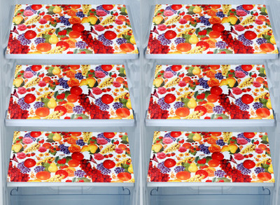 E-Retailer Fridge Mat(Width: 28 cm, Multicolor)