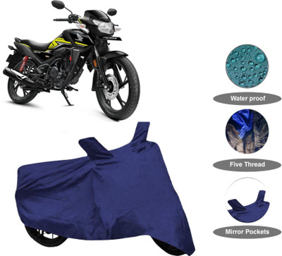 AutoGalaxy Waterproof Two Wheeler Cover for Honda(SP 125, Blue)