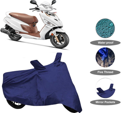 THE REAL ARV Waterproof Two Wheeler Cover for Hero(Maestro Edge, Blue)
