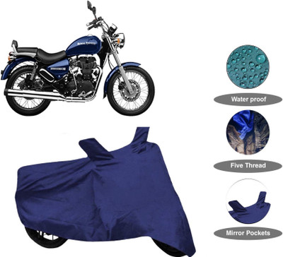 APNEK Waterproof Two Wheeler Cover for Royal Enfield(Thunderbird 350, Blue)