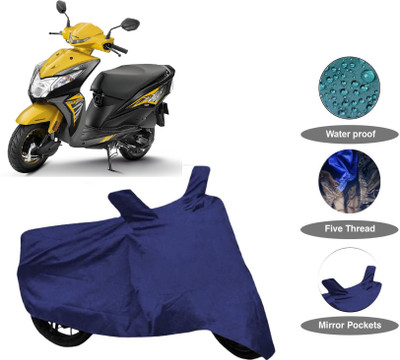 THE REAL ARV Waterproof Two Wheeler Cover for Honda(Dio, Blue)