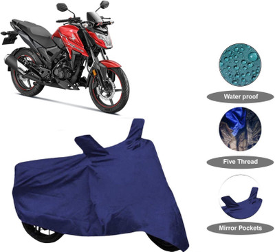 THE REAL ARV Waterproof Two Wheeler Cover for Honda(X-Blade, Blue)