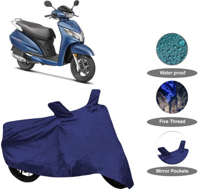 THE REAL ARV Waterproof Two Wheeler Cover for Honda(Activa 125, Blue)