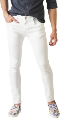 Halogen Skinny Men White Jeans